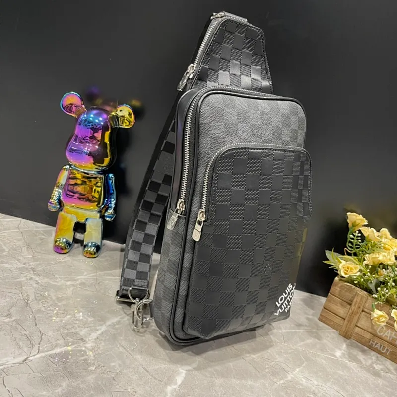 All categories 💚 Top version men’s bags 💚 LV 2024 new LV chest bag