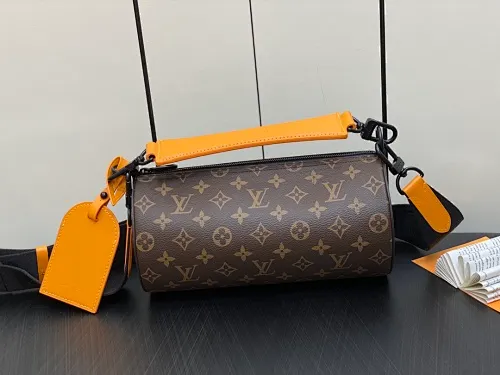 All categories 💚 Top version men’s bags 💚 LV 2023 new LV cylindrical crossbody bag