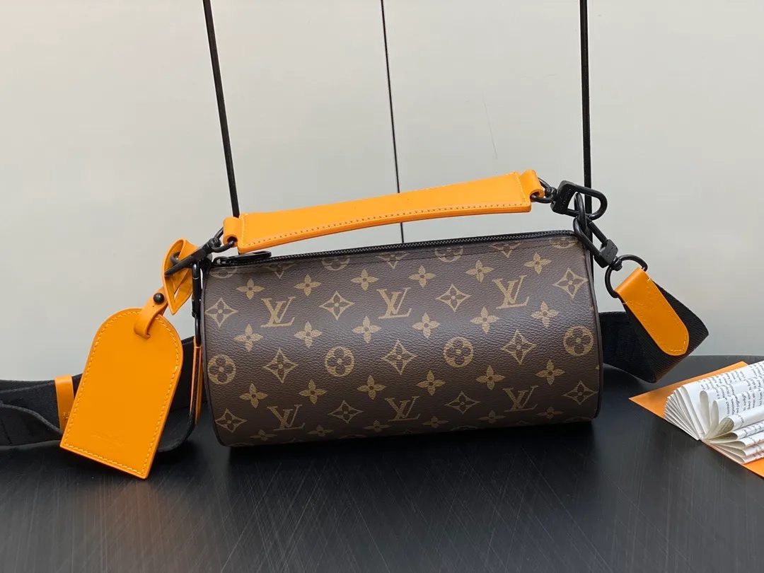 All categories 💚 Top version men’s bags 💚 LV 2023 new LV cylindrical crossbody bag