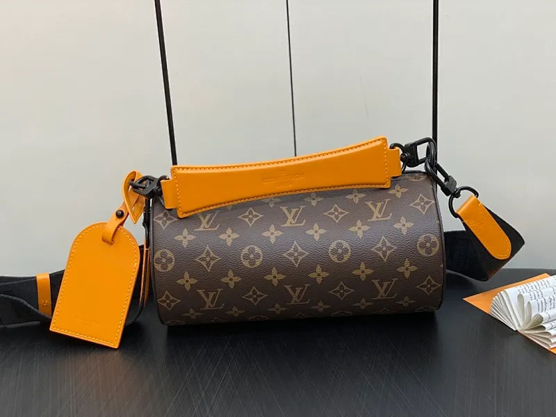 All categories 💚 Top version men’s bags 💚 LV 2023 new LV cylindrical crossbody bag