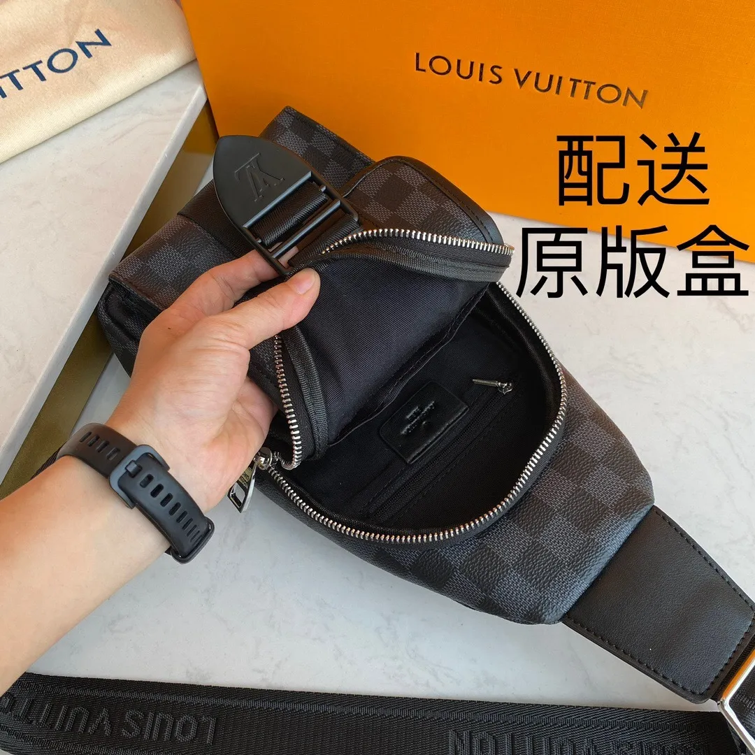 All categories 💚 Top version men’s bags 💚 LV 2024 official website new LV chest bag