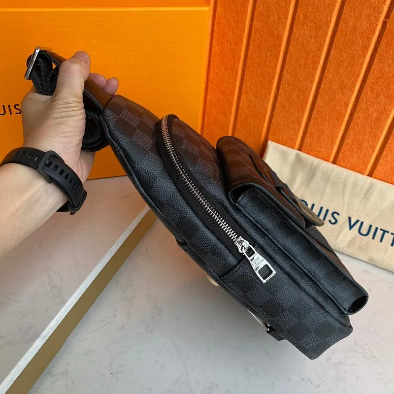 All categories 💚 Top version men’s bags 💚 LV 2024 official website new LV chest bag