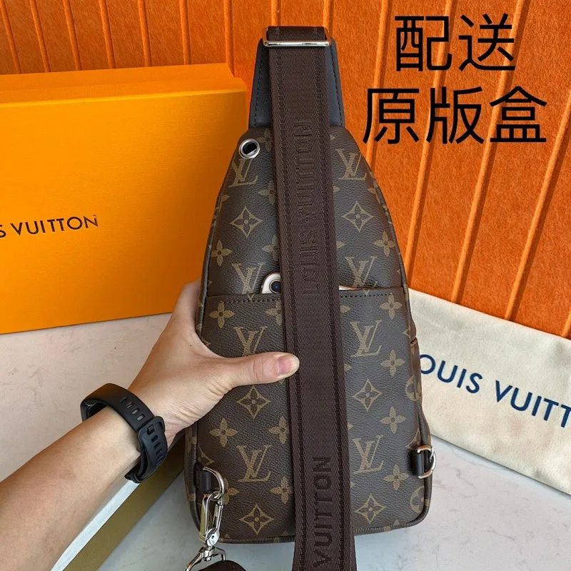 All categories 💚 Top version men’s bags 💚 LV 2024 official website new LV chest bag