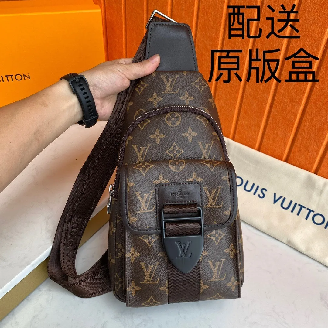 All categories 💚 Top version men’s bags 💚 LV 2024 official website new LV chest bag