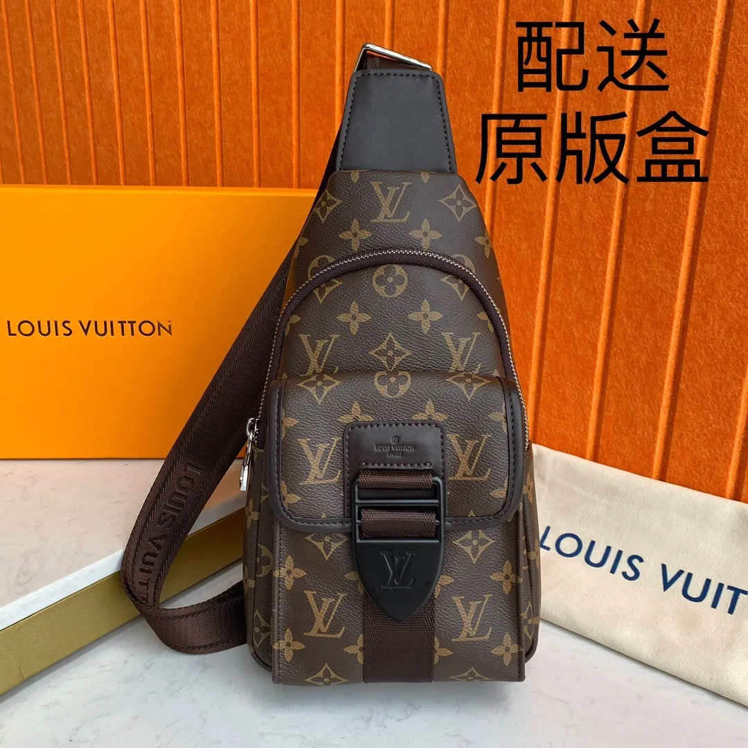 All categories 💚 Top version men’s bags 💚 LV 2024 official website new LV chest bag