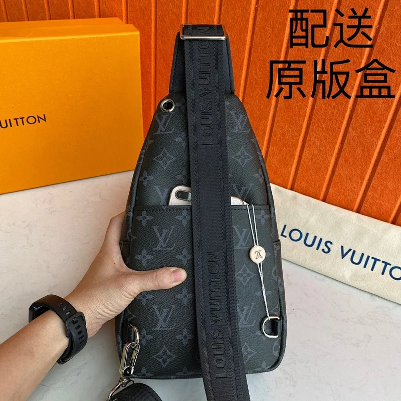 All categories 💚 Top version men’s bags 💚 LV 2024 official website new LV chest bag