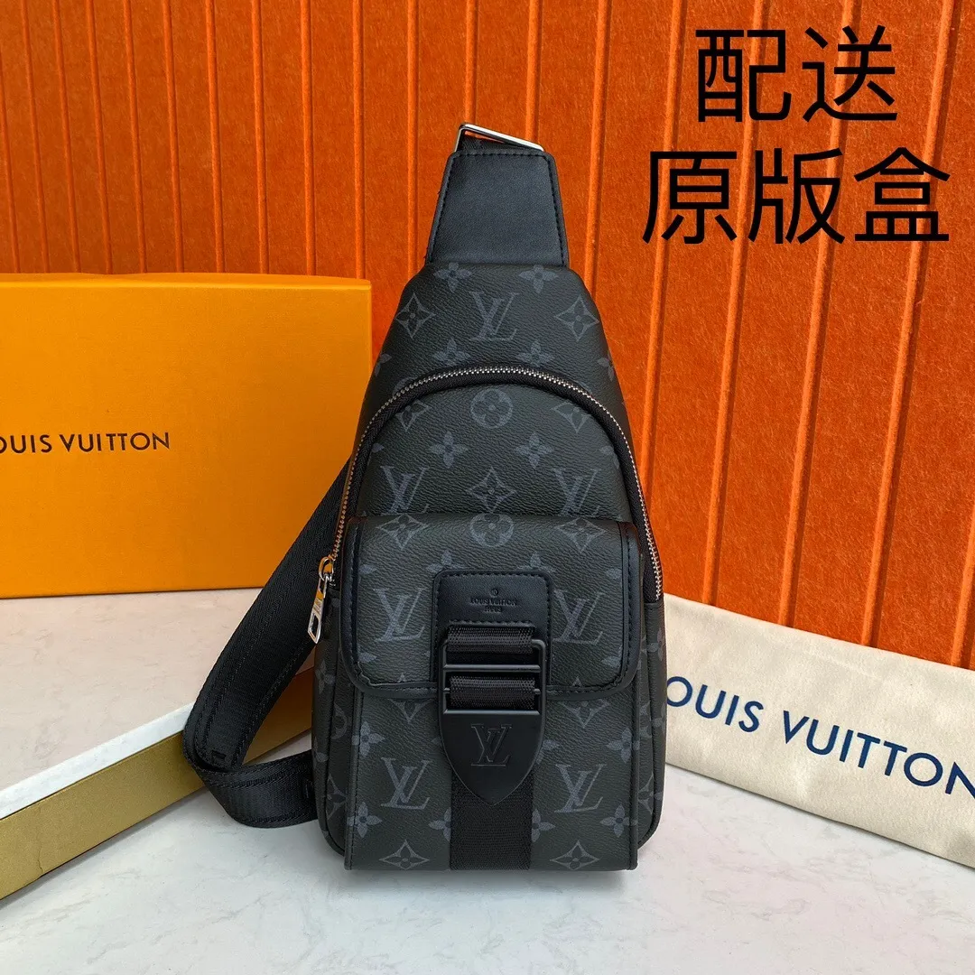 All categories 💚 Top version men’s bags 💚 LV 2024 official website new LV chest bag