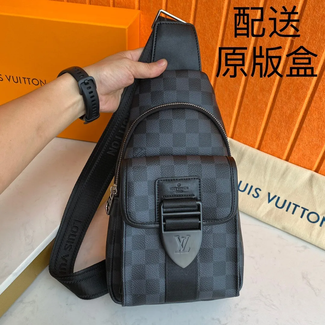 All categories 💚 Top version men’s bags 💚 LV 2024 official website new LV chest bag