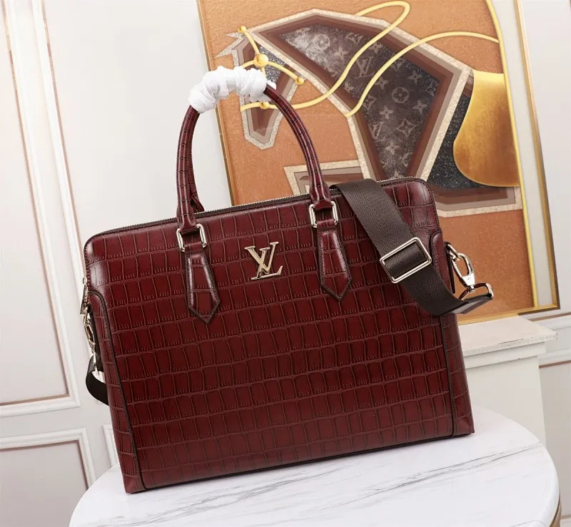 All categories 💚 Top version men’s bags 💚 LV 2023 new LV briefcase