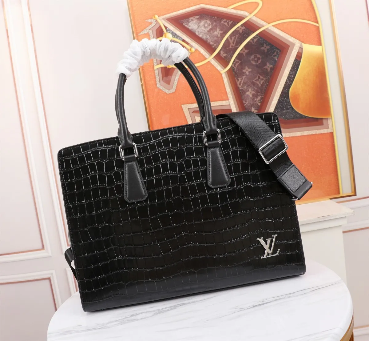 All categories 💚 Top version men’s bags 💚 LV 2023 new LV briefcase