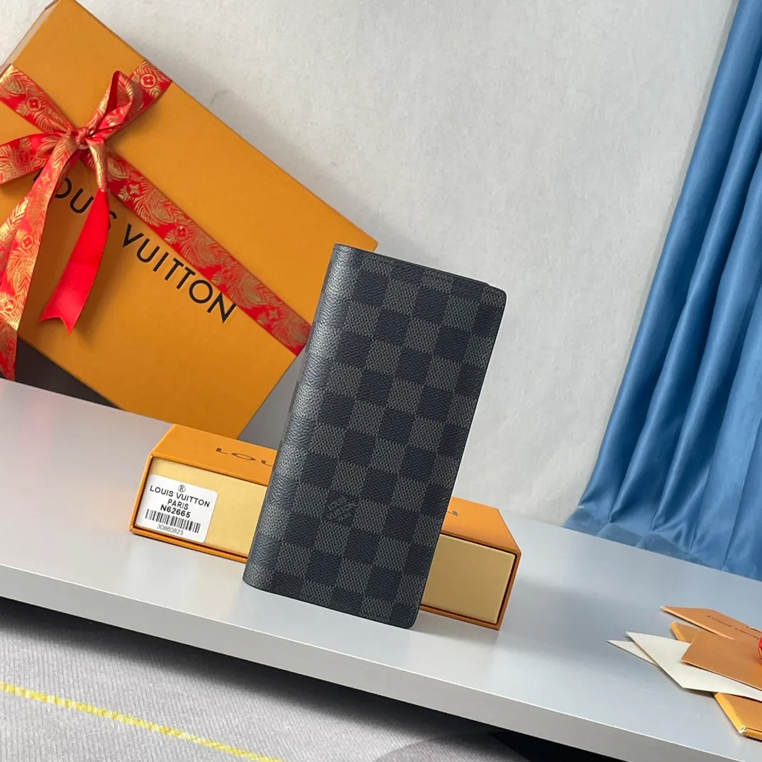 P340🇫🇷Exclusive real shot of overseas original order N62665! This canvas wallet exudes unstoppable masculinity. It's spacious and functional and can easily be stowed away in a coat pocket. Can hold change, credit cards and banknotes. Size: 19X10cm