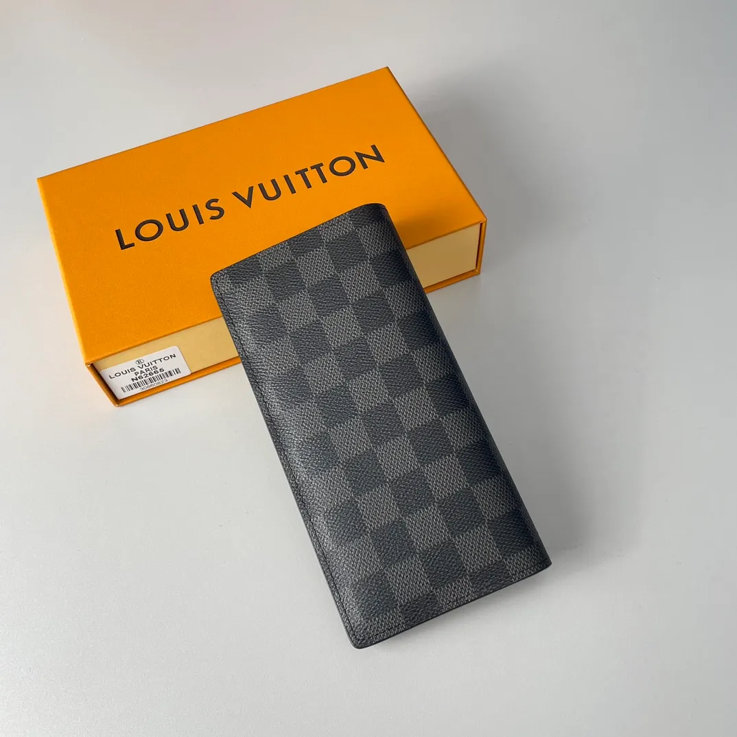 P340🇫🇷Exclusive real shot of overseas original order N62665! This canvas wallet exudes unstoppable masculinity. It's spacious and functional and can easily be stowed away in a coat pocket. Can hold change, credit cards and banknotes. Size: 19X10cm