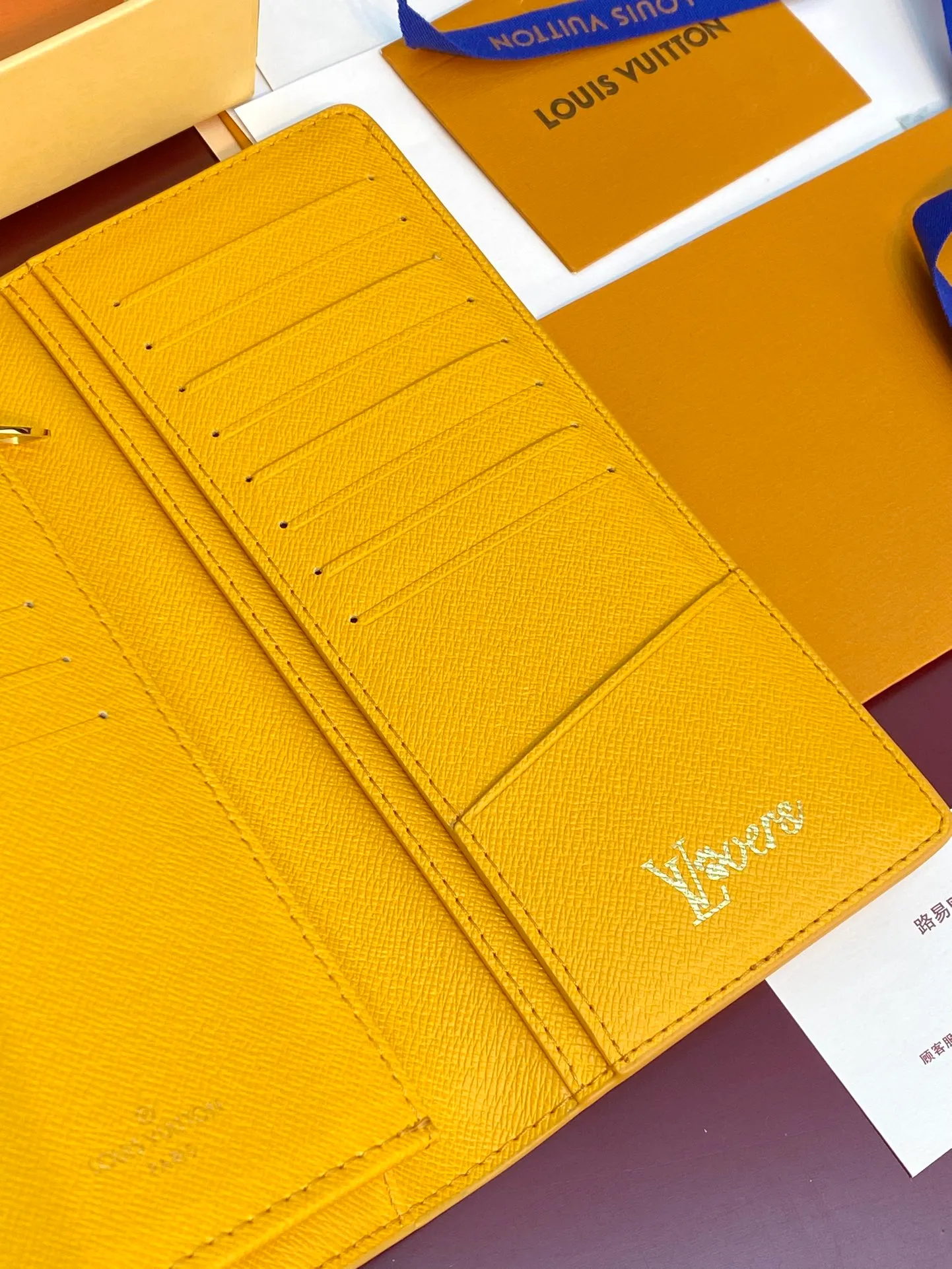 M12656 Yellow! BRAZZA Wallet, this Brazza Wallet is made of Monogram Heritage canvas, witnessing Pharrell Williams' new interpretation of the iconic Monogram pattern. Criss-crossing textures and the Marque L.Vuitton Déposée logo reflect classic elements of the original Damier print, while multiple card slots and compartments complete the long design without sacrificing functional details.  19 x 2 x 10 cm (height x width x length). 💰380