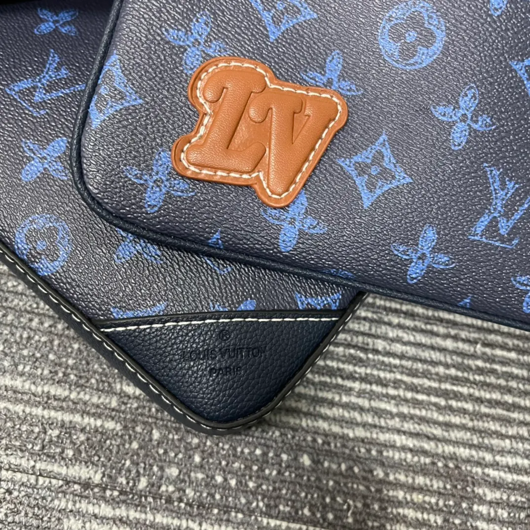 All categories Official website "Brand Women's Bags" Women's Bags 💙 LV replica LV, fine imitation LV bags, LV shoulder bags, 2023 official latest version LV messenger bag, bag factory, original material, size: 25-18.5-7CM