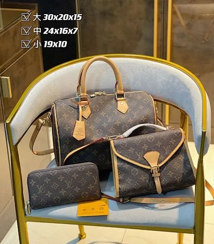 All categories Official website "Three-piece bag set" Three-piece set💖 LV 2023 new LV bag three-piece set wholesale