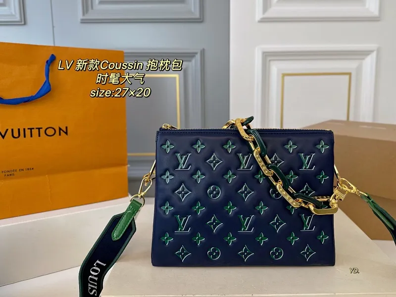 All Categories Official Website "Brand Women's Bags" Women's Bags 💙 LV 2025 New LV Coussin Handbags Pillow Bags
