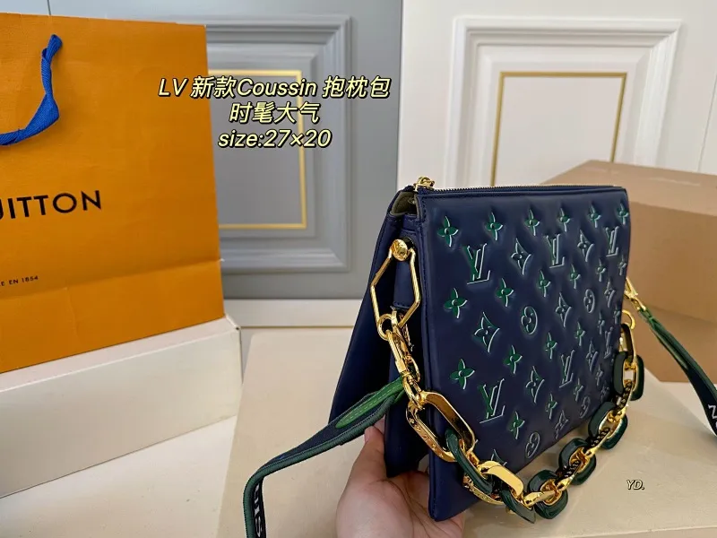 All Categories Official Website "Brand Women's Bags" Women's Bags 💙 LV 2025 New LV Coussin Handbags Pillow Bags