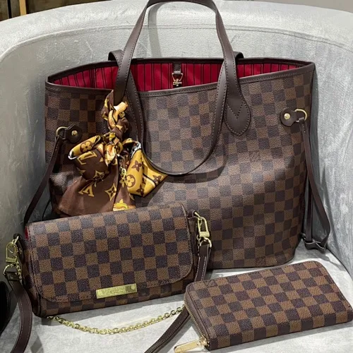 All categories Official website "Three-piece bag set" Three-piece set💖 LV 2023 new LV bag three-piece set wholesale