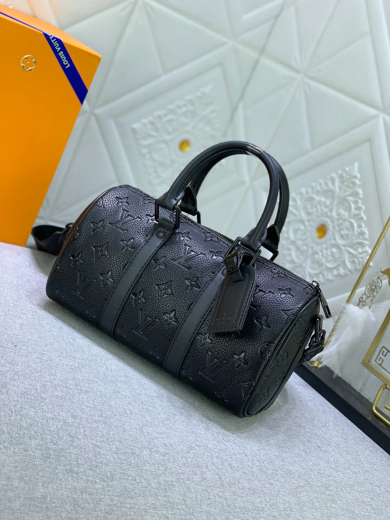 All categories Official website "Brand Women's Bags" Women's Bags 💙 LV replica LV, fine imitation LV bags, LV handbags, 2023 official latest version LV leather travel bag, bag factory, original material, size: 25-15-11CM