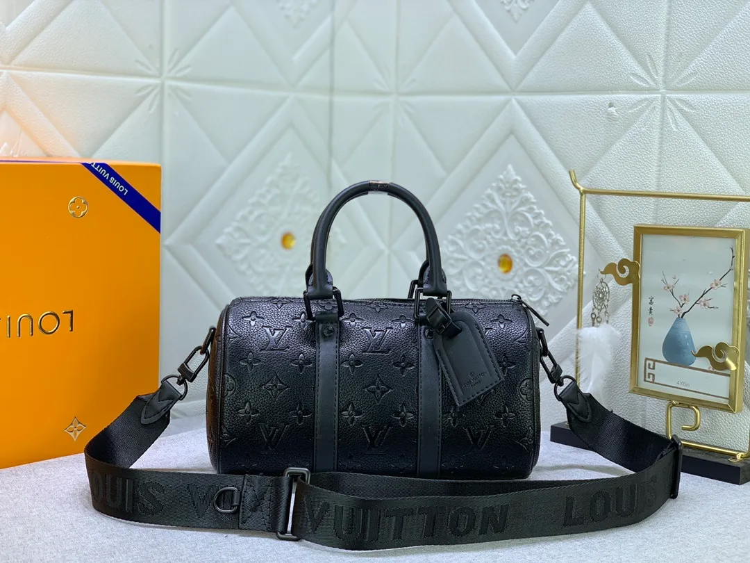 All categories Official website "Brand Women's Bags" Women's Bags 💙 LV replica LV, fine imitation LV bags, LV handbags, 2023 official latest version LV leather travel bag, bag factory, original material, size: 25-15-11CM
