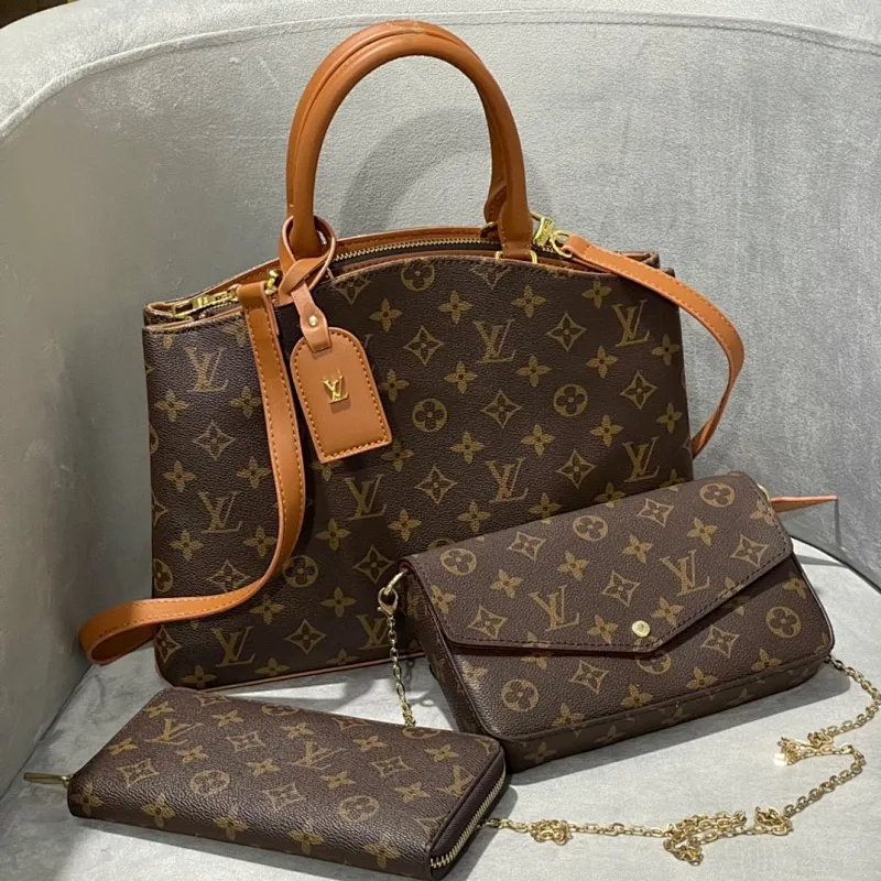 All categories Official website "Three-piece bag set" Three-piece set💖 LV 2023 new LV bag three-piece set wholesale