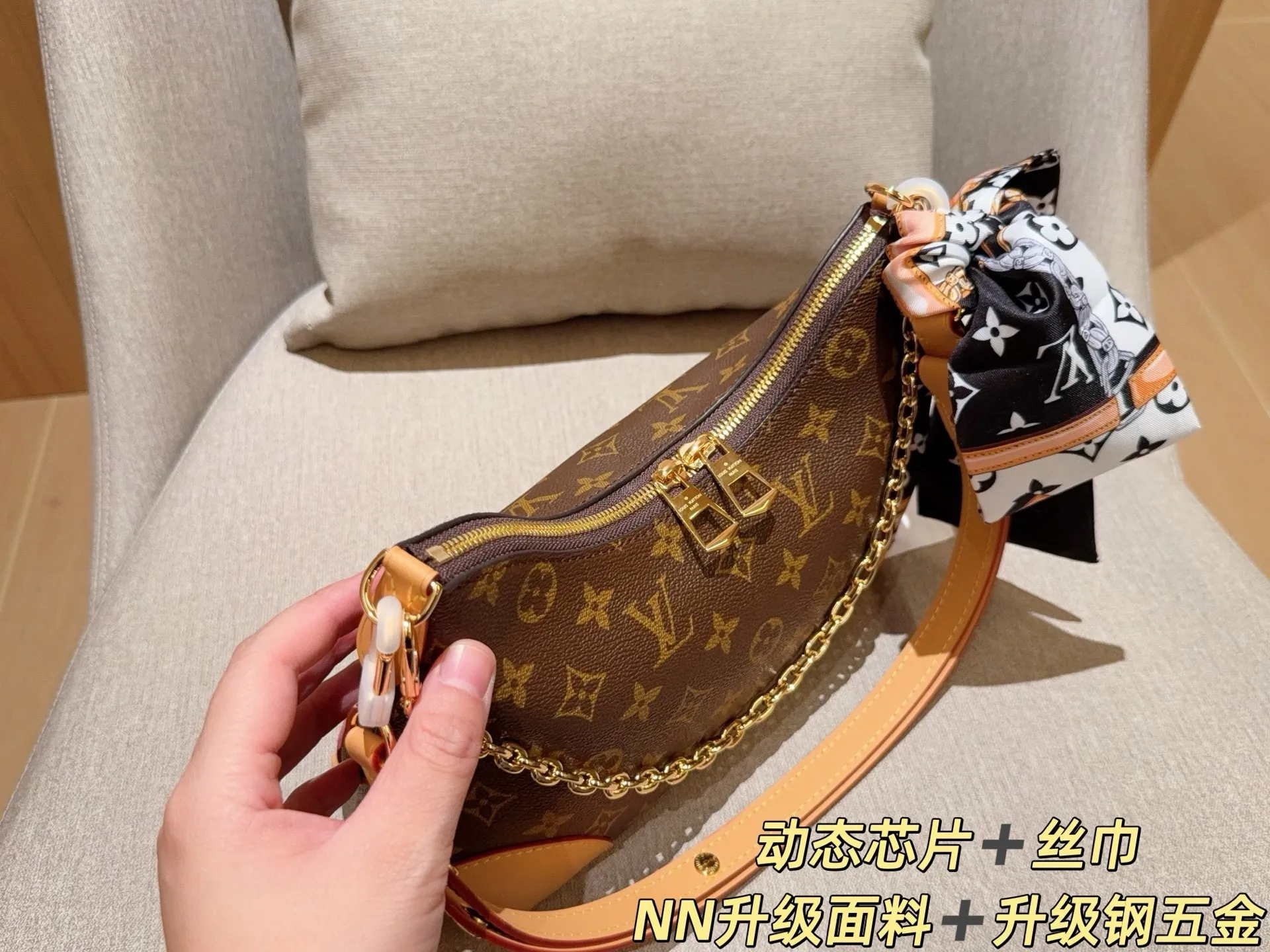 All categories Official website "Brand Women's Bags" Women's Bags 💙 LV 2025 new LV armpit bag