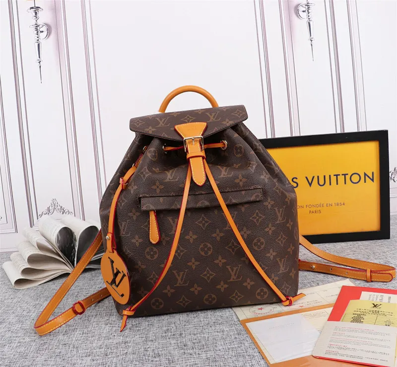 All Categories Official Website "Brand Women's Bags" Women's Bags 💙 LV 2022 Official New LV Montsouris Backpack Wholesale 58001800