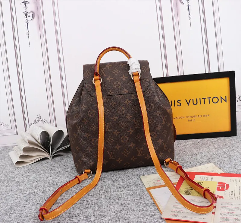 All Categories Official Website "Brand Women's Bags" Women's Bags 💙 LV 2022 Official New LV Montsouris Backpack Wholesale 58001800