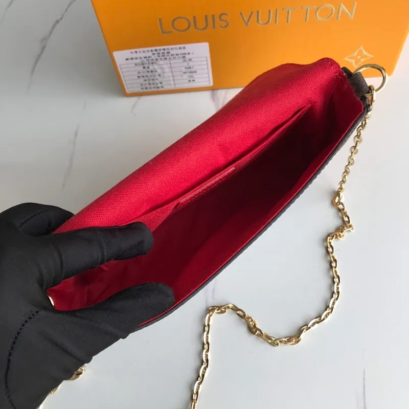 All categories Official website "Brand Women's Bags" Women's Bags 💙 LV replica LV, fine imitation LV bags, LV shoulder bags, 2023 official latest version LV crossbody bag, bag factory, original material, size: 21-11-2CM