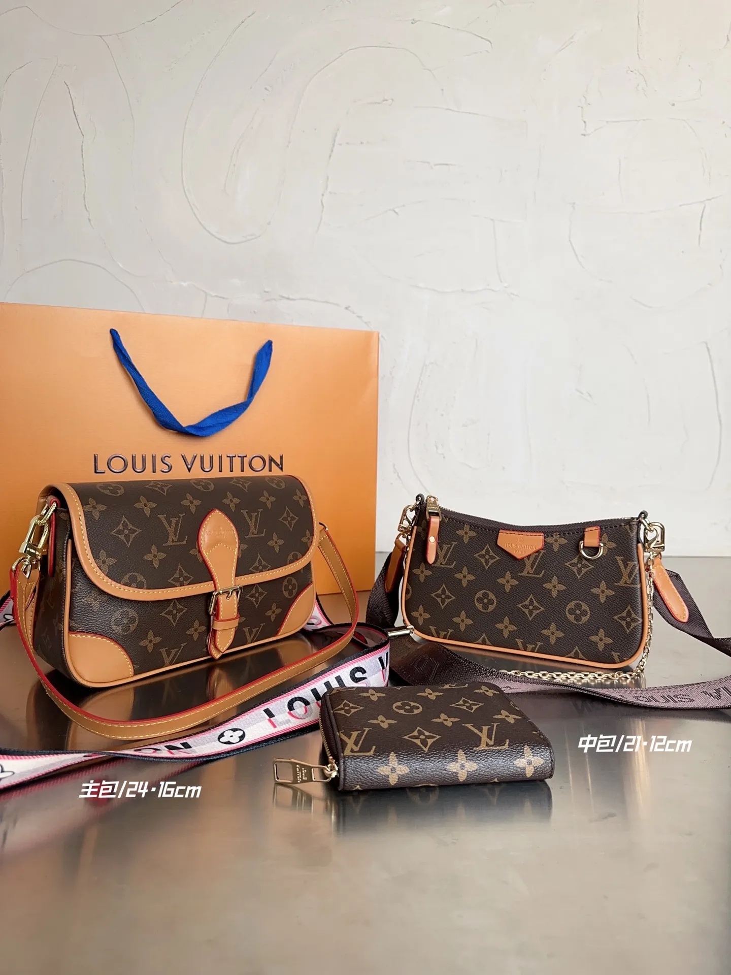 All categories Official website "Three-piece bag set" Three-piece set💖 LV 2023 new LV bag three-piece set wholesale