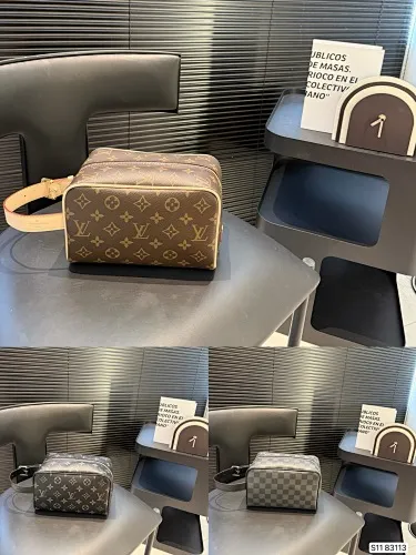 All categories Official website "Brand Women's Bags" Women's Bags 💙 LV 2025 new LV toiletry bag