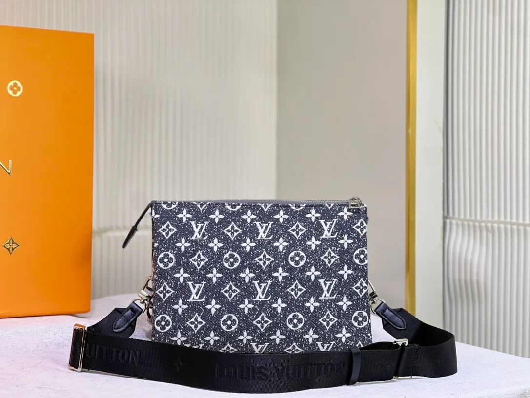 All Categories Official Website "Brand Women's Bags" Women's Bags 💙 LV 2023 New LV Denim Crossbody Bag