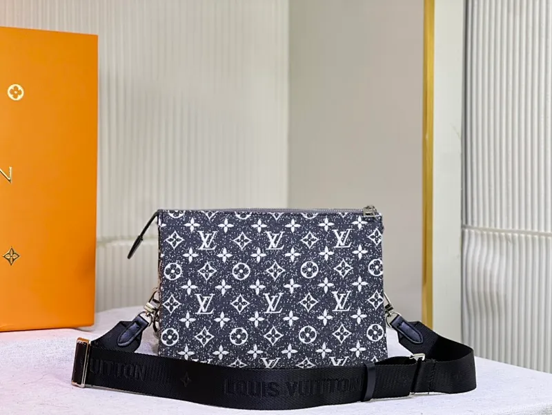 All Categories Official Website "Brand Women's Bags" Women's Bags 💙 LV 2023 New LV Denim Crossbody Bag