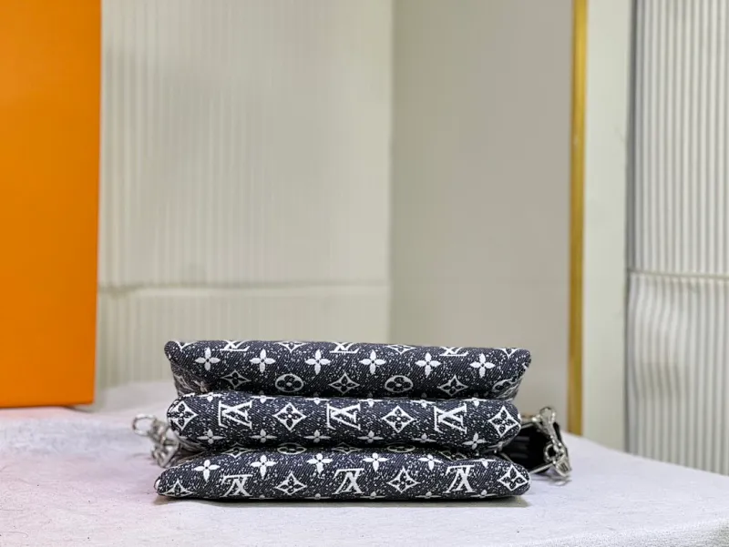 All Categories Official Website "Brand Women's Bags" Women's Bags 💙 LV 2023 New LV Denim Crossbody Bag