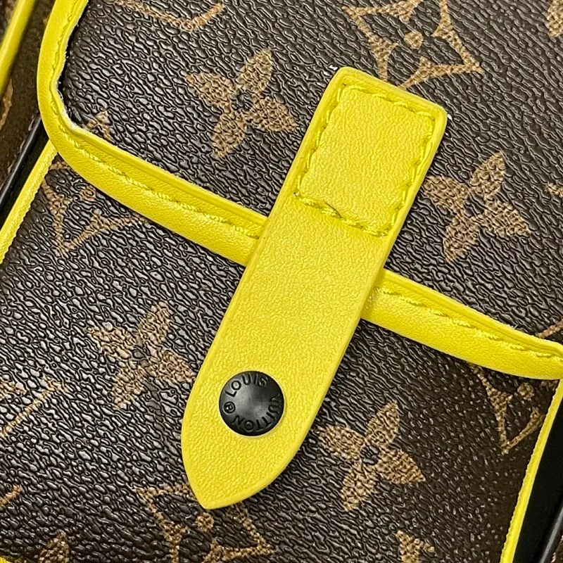 All categories Official website "Brand Women's Bags" Women's Bags 💙 LV Christopher mini handbag is made of iconic Monogram Macassar material and matte metal parts, with adjustable shoulder straps, and a dynamic atmosphere bursts out. It also features spacious compartments and front pockets, providing a modern way to carry your daily essentials. Dimensions: 15.0 x