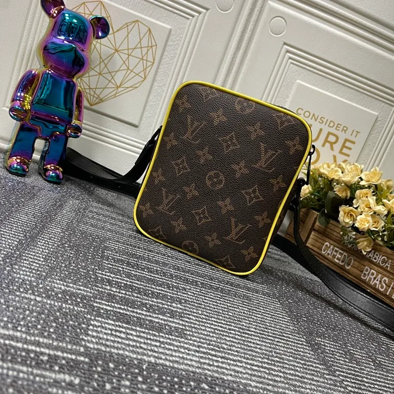 All categories Official website "Brand Women's Bags" Women's Bags 💙 LV Christopher mini handbag is made of iconic Monogram Macassar material and matte metal parts, with adjustable shoulder straps, and a dynamic atmosphere bursts out. It also features spacious compartments and front pockets, providing a modern way to carry your daily essentials. Dimensions: 15.0 x