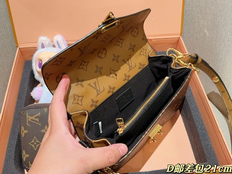 All Categories Official Website "Brand Women's Bags" Women's Bags 💙 LV 2025 New LV Set Box Small Postman Bag