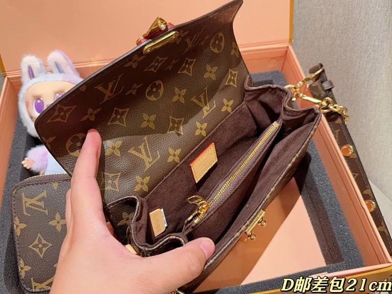 All Categories Official Website "Brand Women's Bags" Women's Bags 💙 LV 2025 New LV Set Box Small Postman Bag