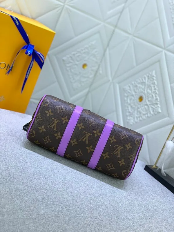 All categories Official website "Brand Women's Bags" Women's Bags 💙 LV replica LV, fine imitation LV bags, LV handbags, 2023 official latest version LV leather travel bag, bag factory, original material, size: 25-15-11CM