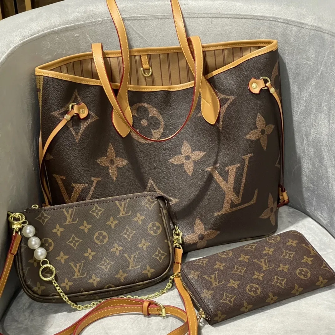 All categories Official website "Three-piece bag set" Three-piece set💖 LV 2023 new LV bag three-piece set wholesale