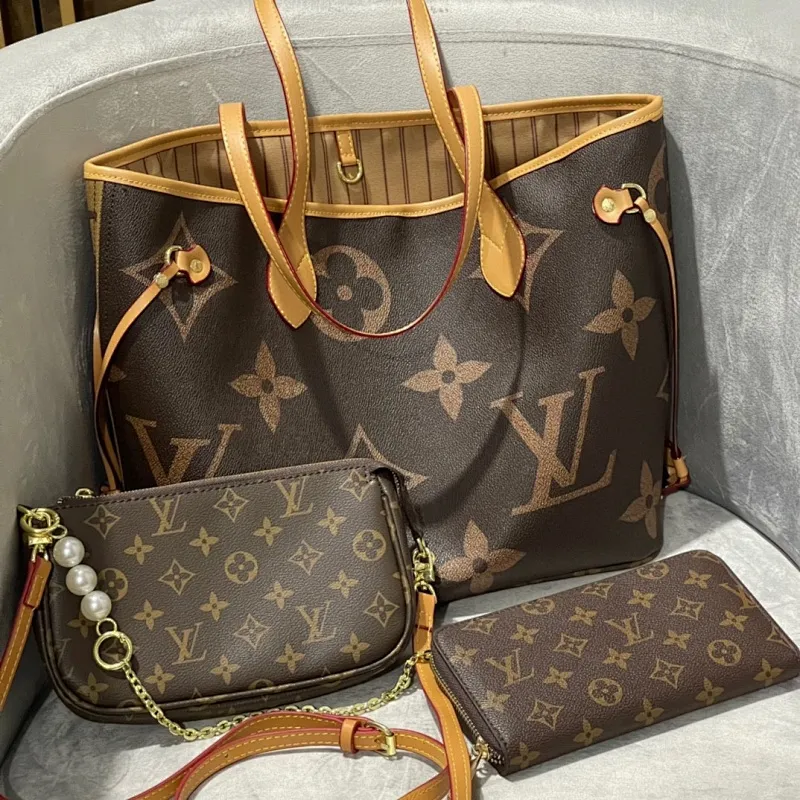 All categories Official website "Three-piece bag set" Three-piece set💖 LV 2023 new LV bag three-piece set wholesale