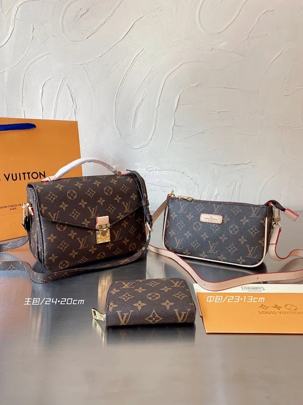 All categories Official website "Three-piece bag set" Three-piece set💖 LV 2023 new LV bag three-piece set wholesale