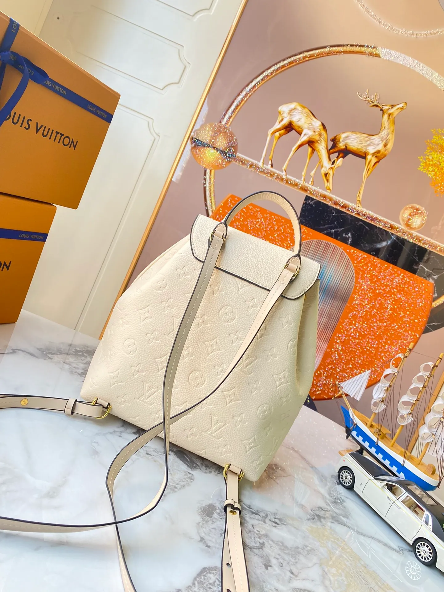All Categories Official Website "Brand Women's Bags" Women's Bags 💙 LV 2022 Official New LV Backpack Wholesale 58001700 High Quality Size: 27.5-33-14 CM