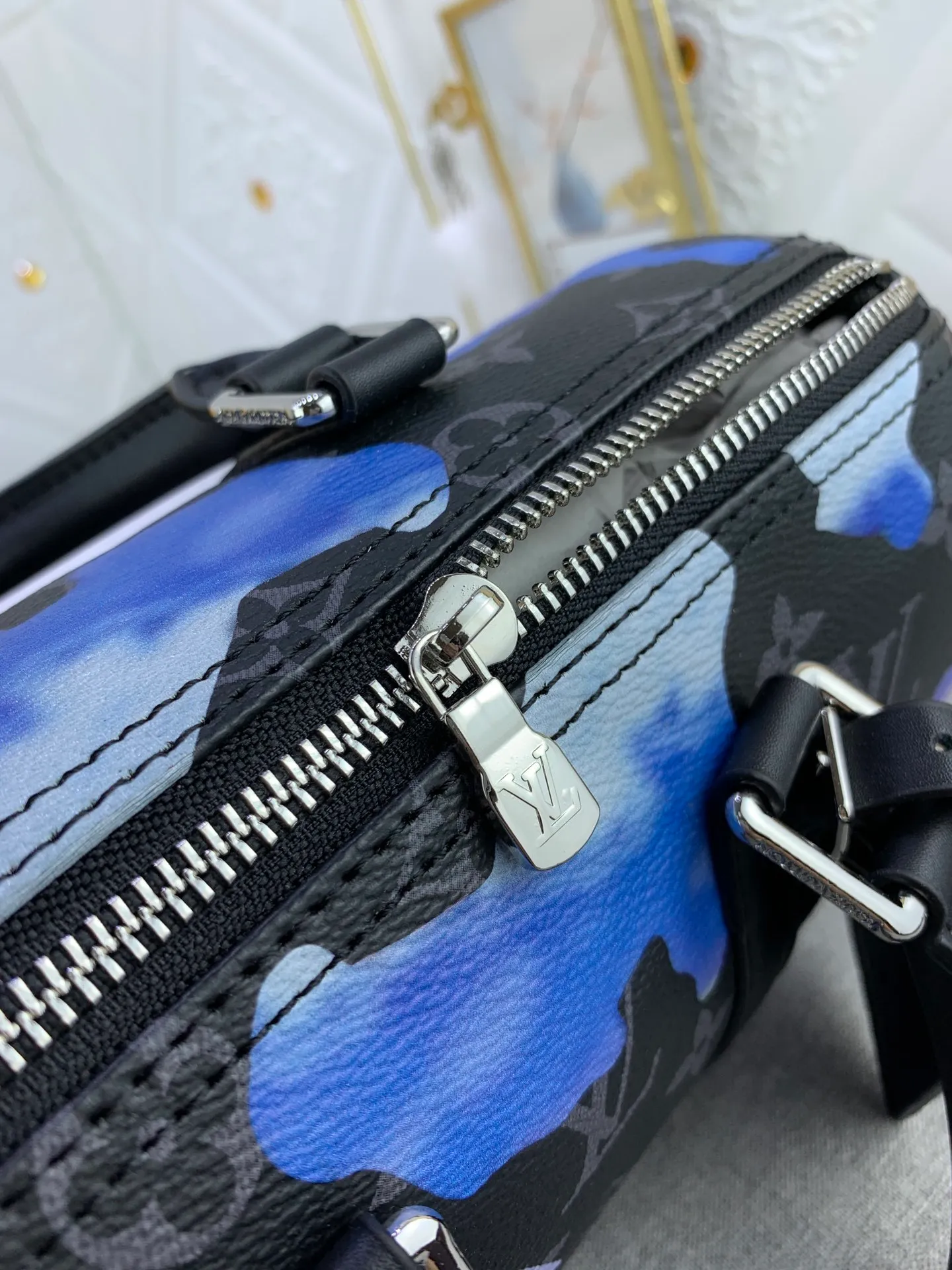 All categories Official website "Brand Women's Bags" Women's Bags 💙 LV replica LV, fine imitation LV bags, LV handbags, 2023 official latest version LV leather travel bag, bag factory, original material, size: 25-15-11CM