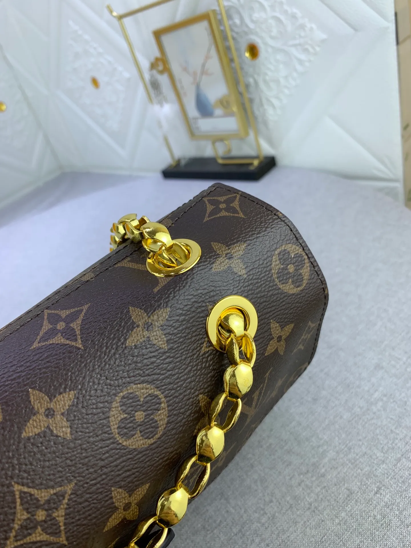All Categories Official Website "Brand Women's Bags" Women's Bags 💙 LV French custom-made Monogram canvas and exquisite calfskin, top-notch handmade in Taiwan, perfect bottom arc of original order for quality, perfect combination of materials and unique hardware accessories, all investment regardless of cost, single shoulder, hand-held, cross-body all-match must-have style, exquisite crown lock buckle, showing the queen's style