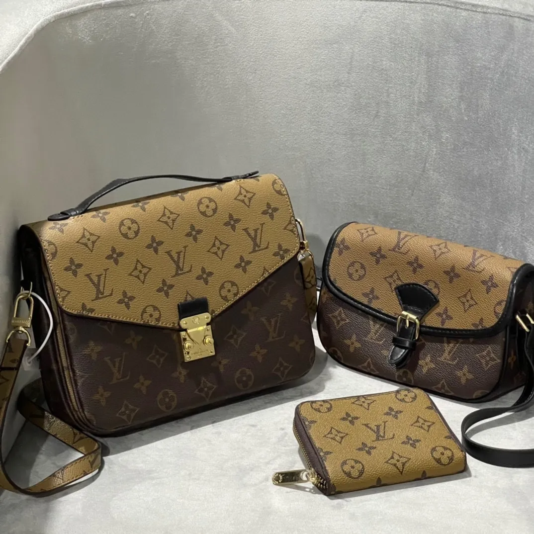All categories Official website "Three-piece bag set" Three-piece set💖 LV 2023 new LV bag three-piece set wholesale
