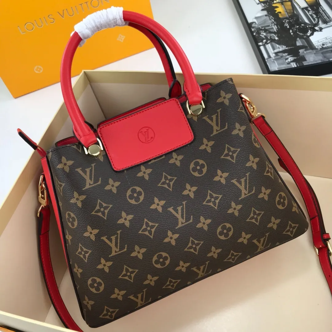All Categories Official Website "Brand Women's Bags" Women's Bags 💙 LV 2022 Official New LV Presbyopia and Leather Crossbody Bag Wholesale 58002100 High Quality Size: 30-23-13CM