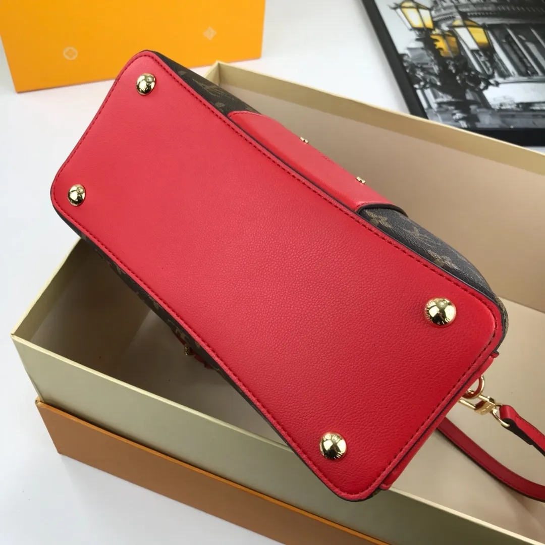 All Categories Official Website "Brand Women's Bags" Women's Bags 💙 LV 2022 Official New LV Presbyopia and Leather Crossbody Bag Wholesale 58002100 High Quality Size: 30-23-13CM