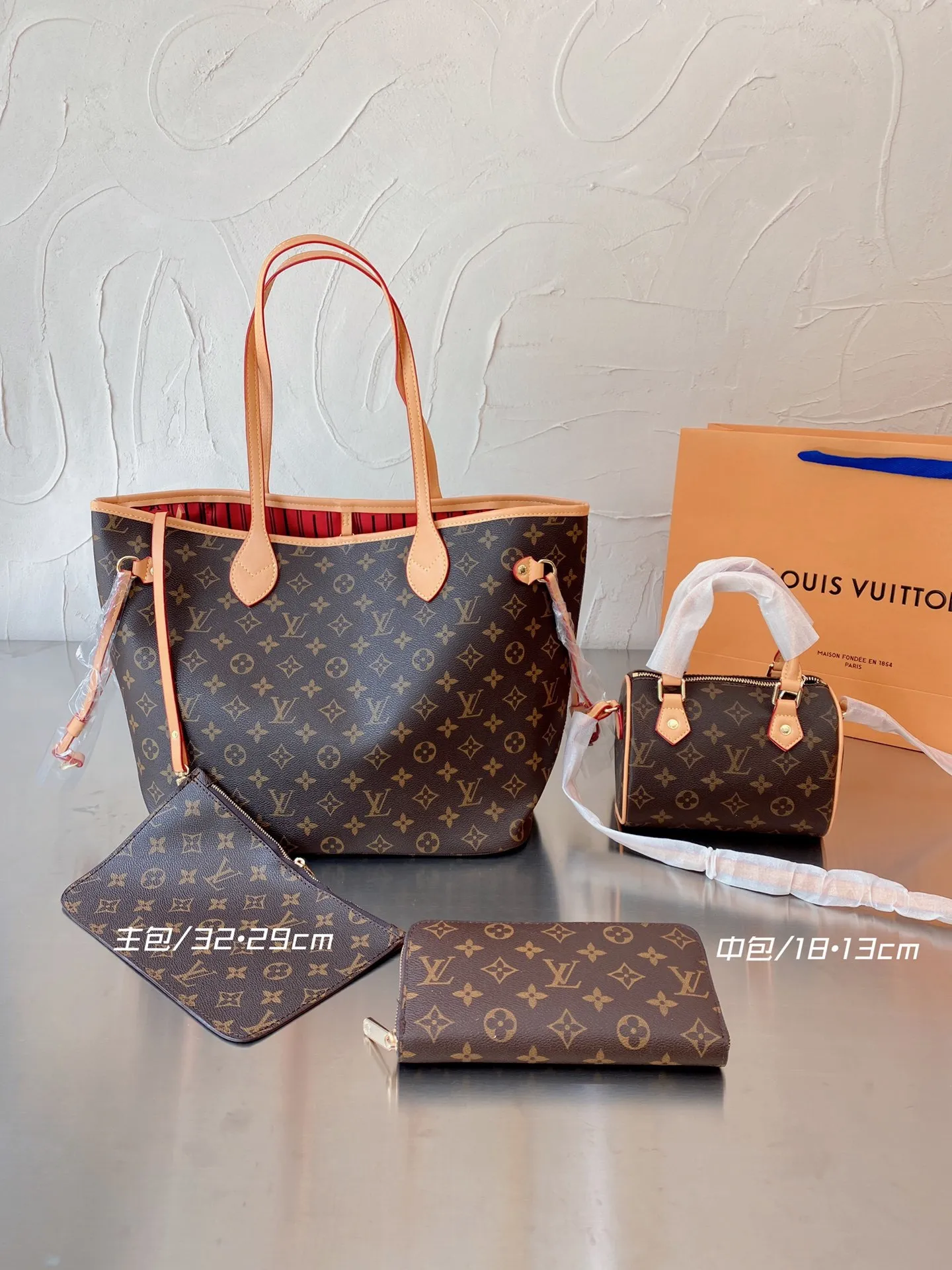 All categories Official website "Three-piece bag set" Three-piece set💖 LV 2023 new LV bag three-piece set wholesale