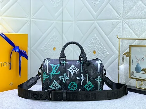 All categories Official website "Brand Women's Bags" Women's Bags 💙 LV replica LV, fine imitation LV bags, LV handbags, 2023 official latest version LV leather travel bag, bag factory, original material, size: 25-15-11CM